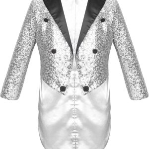 Manteau de Magicien Argenté