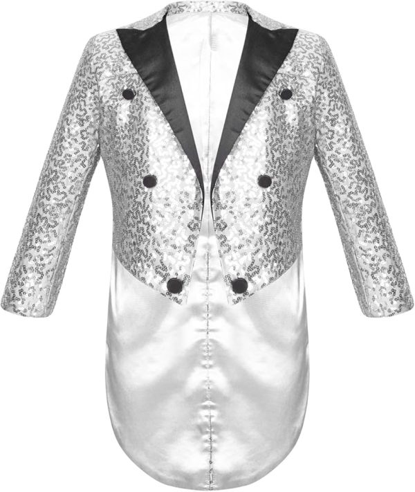 Manteau de Magicien Argenté